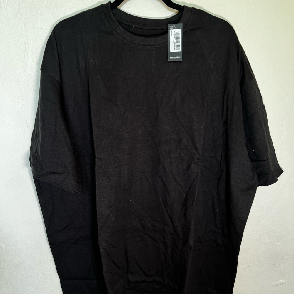 BoohooMAN Black Short Sleeve Crew Neck Tee